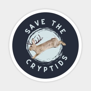 Save the Jackalopes - light blue Magnet